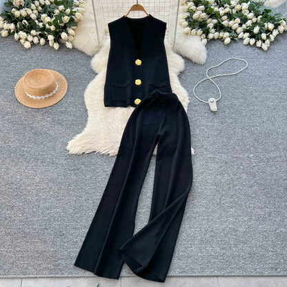 Laisvalaikio Megztinio Komplektas