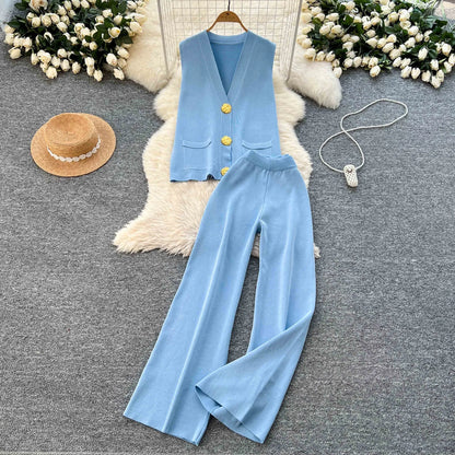 Laisvalaikio Megztinio Komplektas