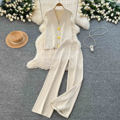 Laisvalaikio Megztinio Komplektas