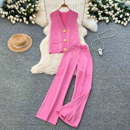 Laisvalaikio Megztinio Komplektas